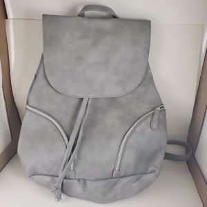 Silver Backpack